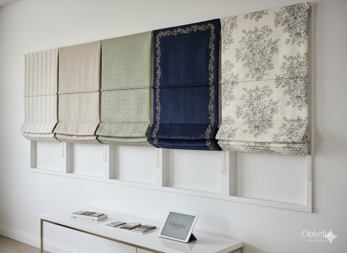 Roman shades collection